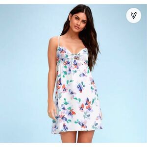 New JACK by BB Dakota Floral Summer Dress Women’s Size Medium Wedding Guest